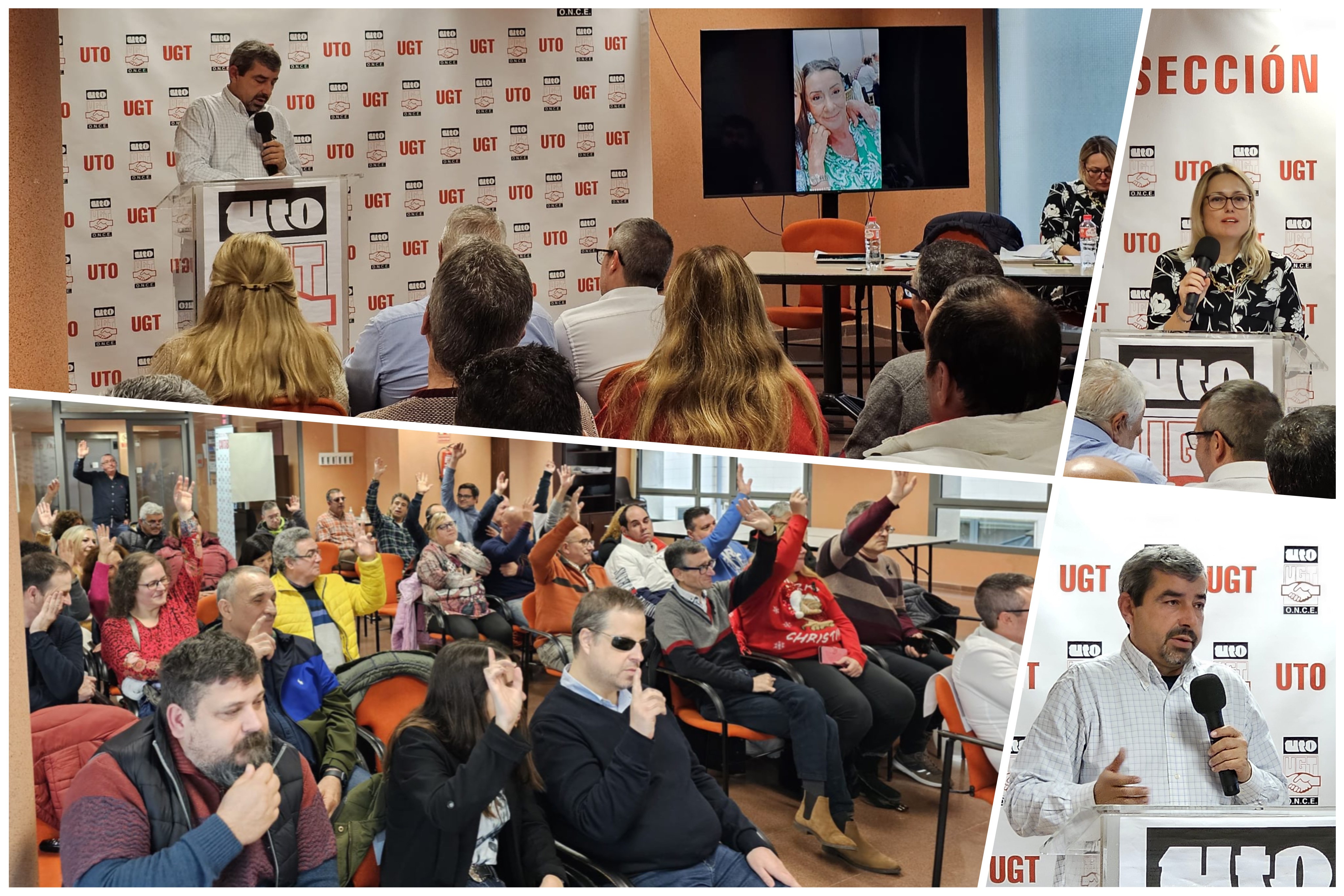 Asamblea de UTO-UGT Cantabria, trabajo y reconocimiento