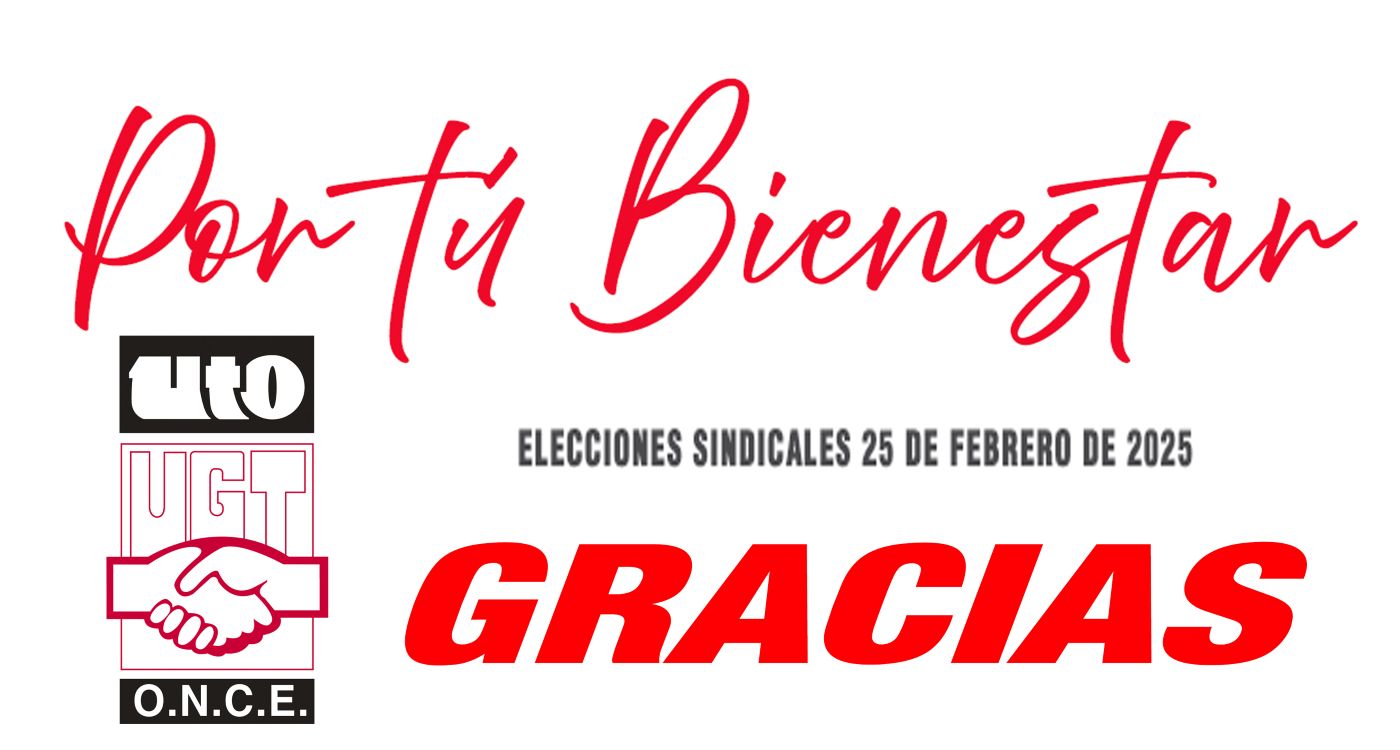 UTO-UGT gana las elecciones sindicales en la ONCE con el 93,18% de representación