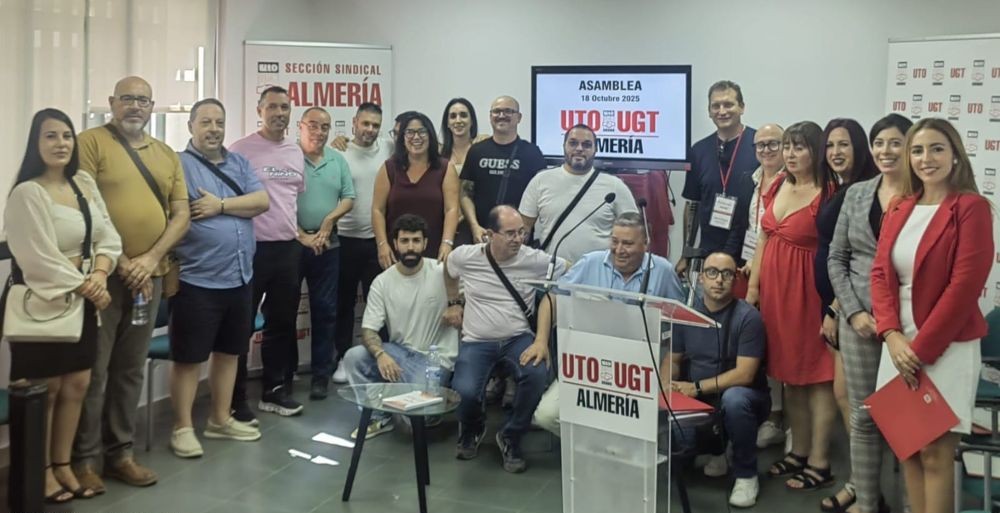 image Los afiliados y afiliadas de UTO-UGT Almería reeligen a Antonio López Castellano como Secretario General
