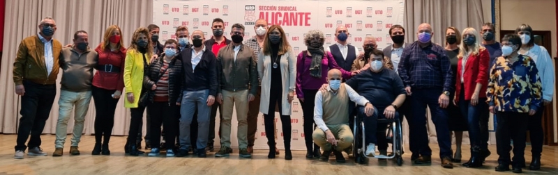 Mayte Martínez Quiñones, reelegida Secretaria General de UTO-UGT Alicante