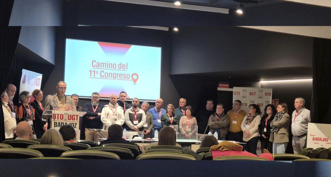 Los afiliados y afiliadas de UTO-UGT Badajoz respaldan con un 98,33% a Jaime Rodríguez Donoso como Secretario General