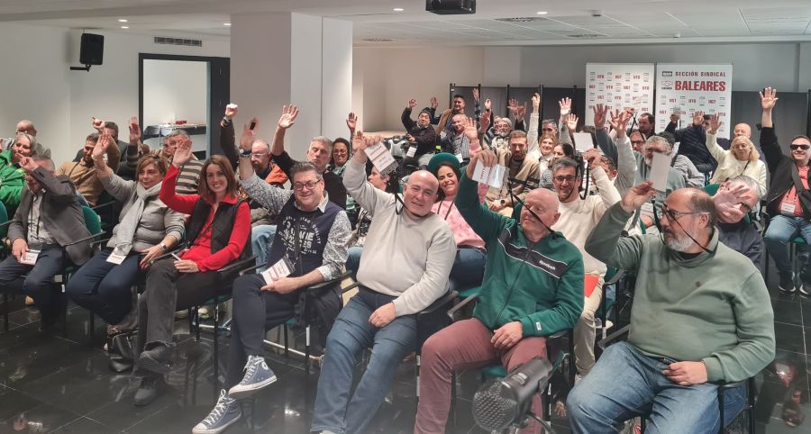 Unidad y consenso en la asamblea congresual de UTO-UGT Baleares