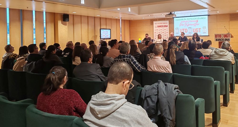 La Sección Sindical de UTO-UGT Barcelona elige a sus delegados y delegadas para el 11 Congreso
