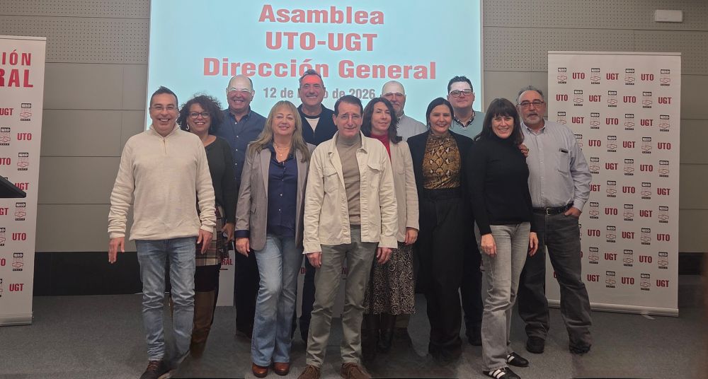 Javier Rojo Carreño, reelegido Secretario General de UTO-UGT en la Dirección General