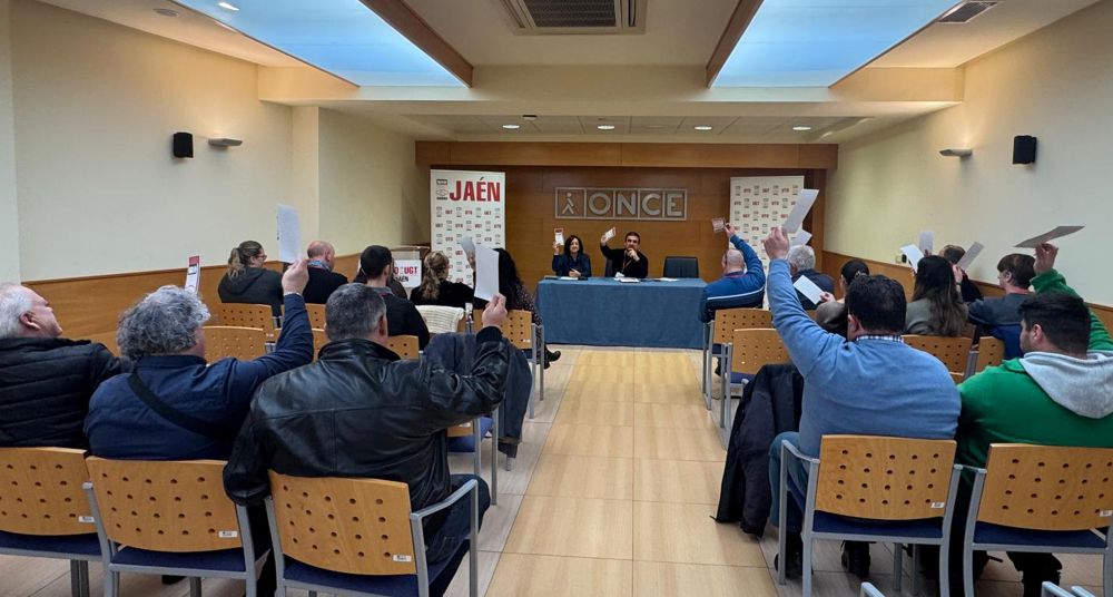 Consenso y acuerdos en la asamblea de UTO-UGT Jaén
