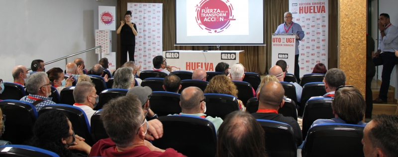 Miguel Ángel Larrarte Llorden reelegido Secretario General de UTO-UGT Huelva