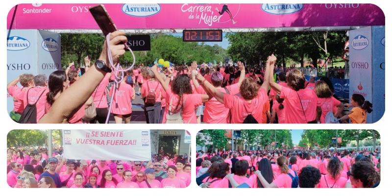 image UTO-UGT Madrid cumple con su cita de la carrera de la mujer