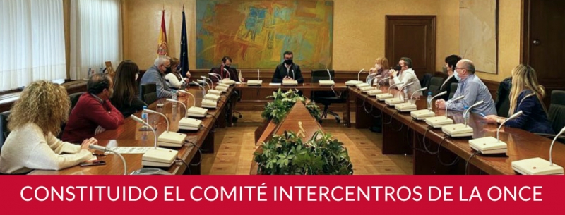 Constituido el Comité Intercentros de la ONCE
