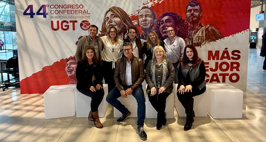 image Ocho representantes de UTO-UGT participan en el 44 Congreso Confederal de UGT