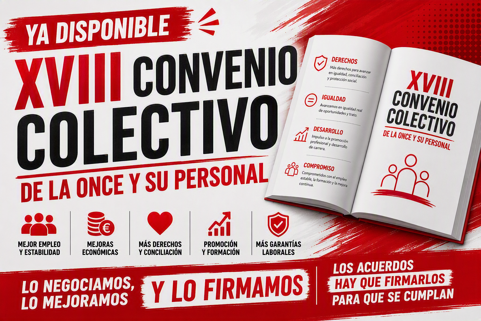 Ya tienes disponible nuestro XVIII Convenio Colectivo.