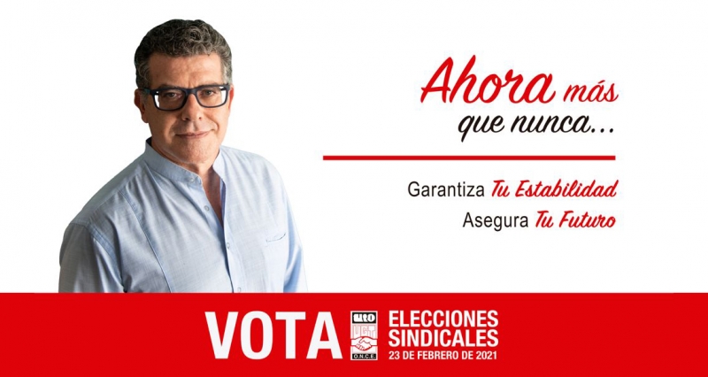 El Secretario General de UTO-UGT cierra la campaña de las elecciones sindicales
