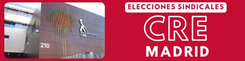 image Alta participación en las elecciones sindicales del CRE Vicente Mosquete de Madrid y amplio apoyo a UTO-UGT