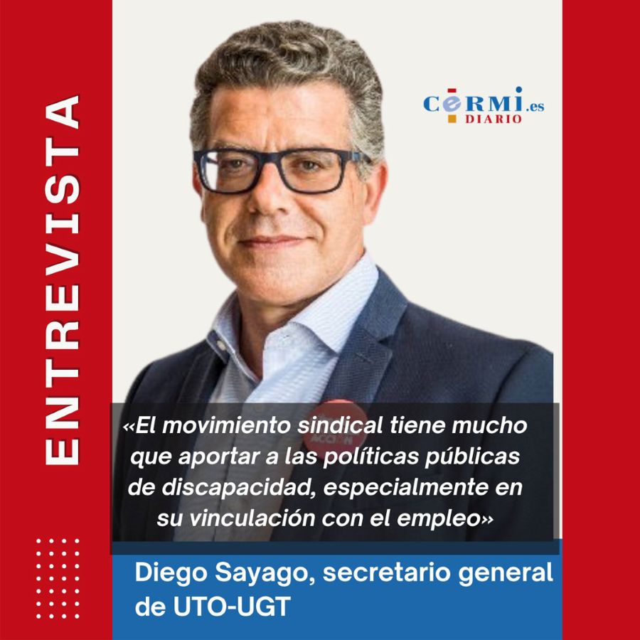 Diego Sayago defiende situar la discapacidad en el centro de las políticas de empleo y del diálogo social
