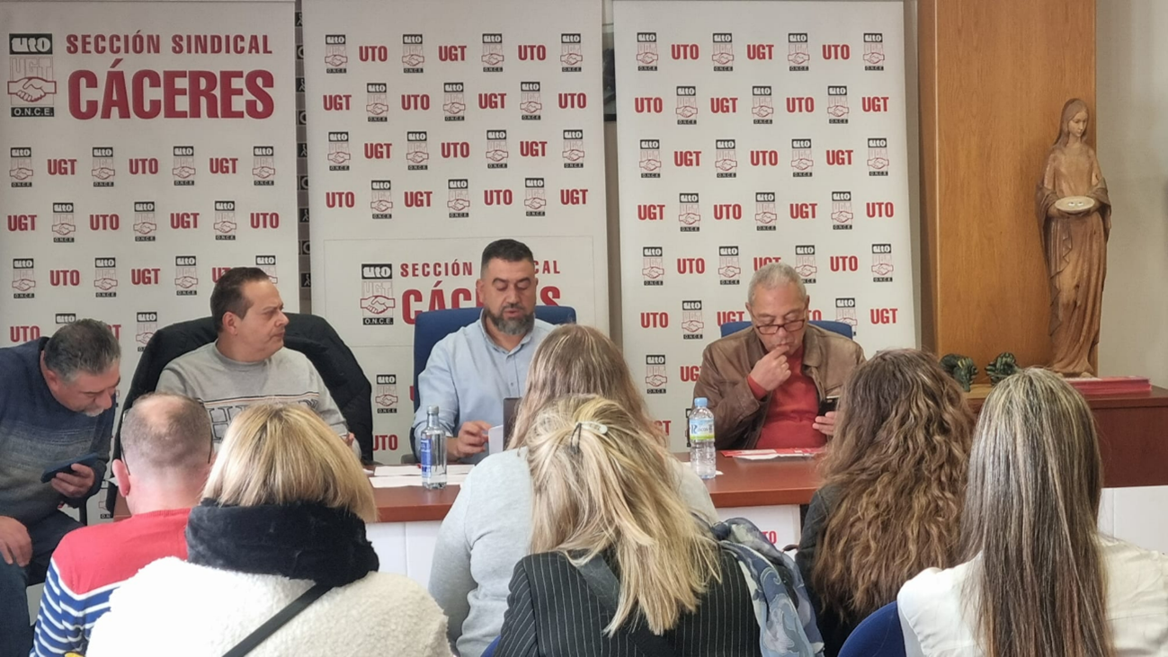 image Asamblea de la Sección Sindical de UTO-UGT Cáceres 