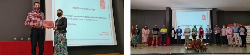 UTO-UGT en Extremadura recibe la Insignia de Plata de los Premios Primero de Mayo