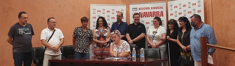 Edurne Buján Sagastibelza elegida nueva Secretaria General de UTO-UGT Navarra