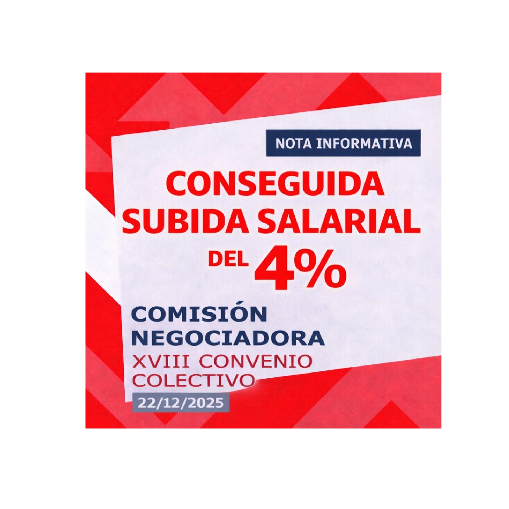 image UTO‑UGT asegura una subida del 4%, duplicando la oferta inicial de la ONCE