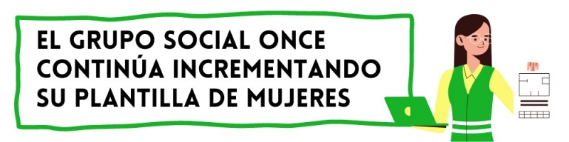 El 44% de la plantilla del Grupo Social ONCE son mujeres