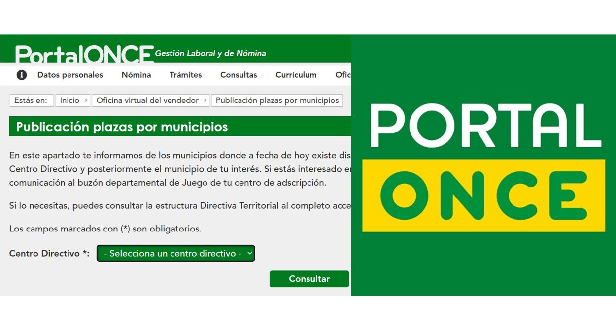 image Ya puedes solicitar el traslado para las plazas   vacantes de vendedor, desde PortalONCE