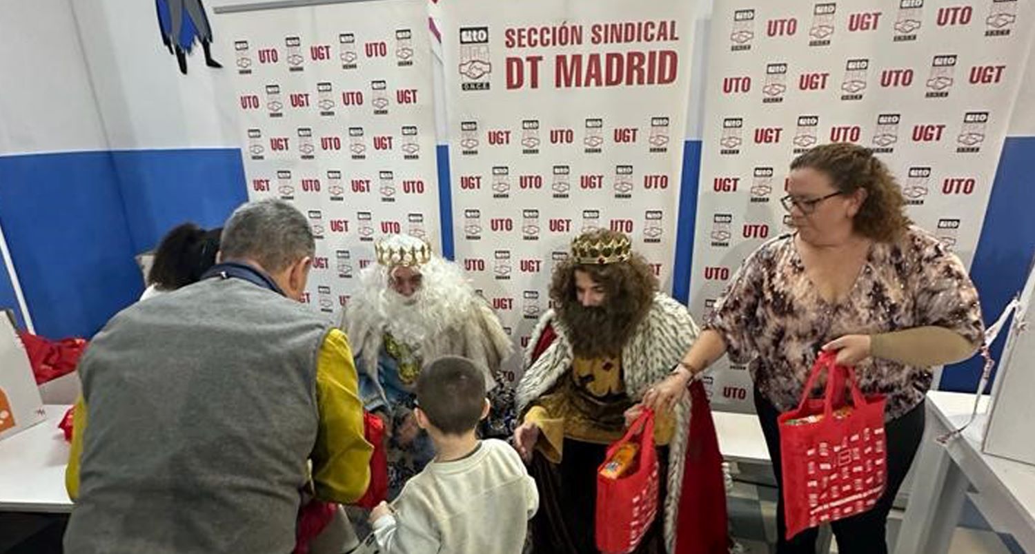 Los Reyes Magos llegan a la DT de Madrid
