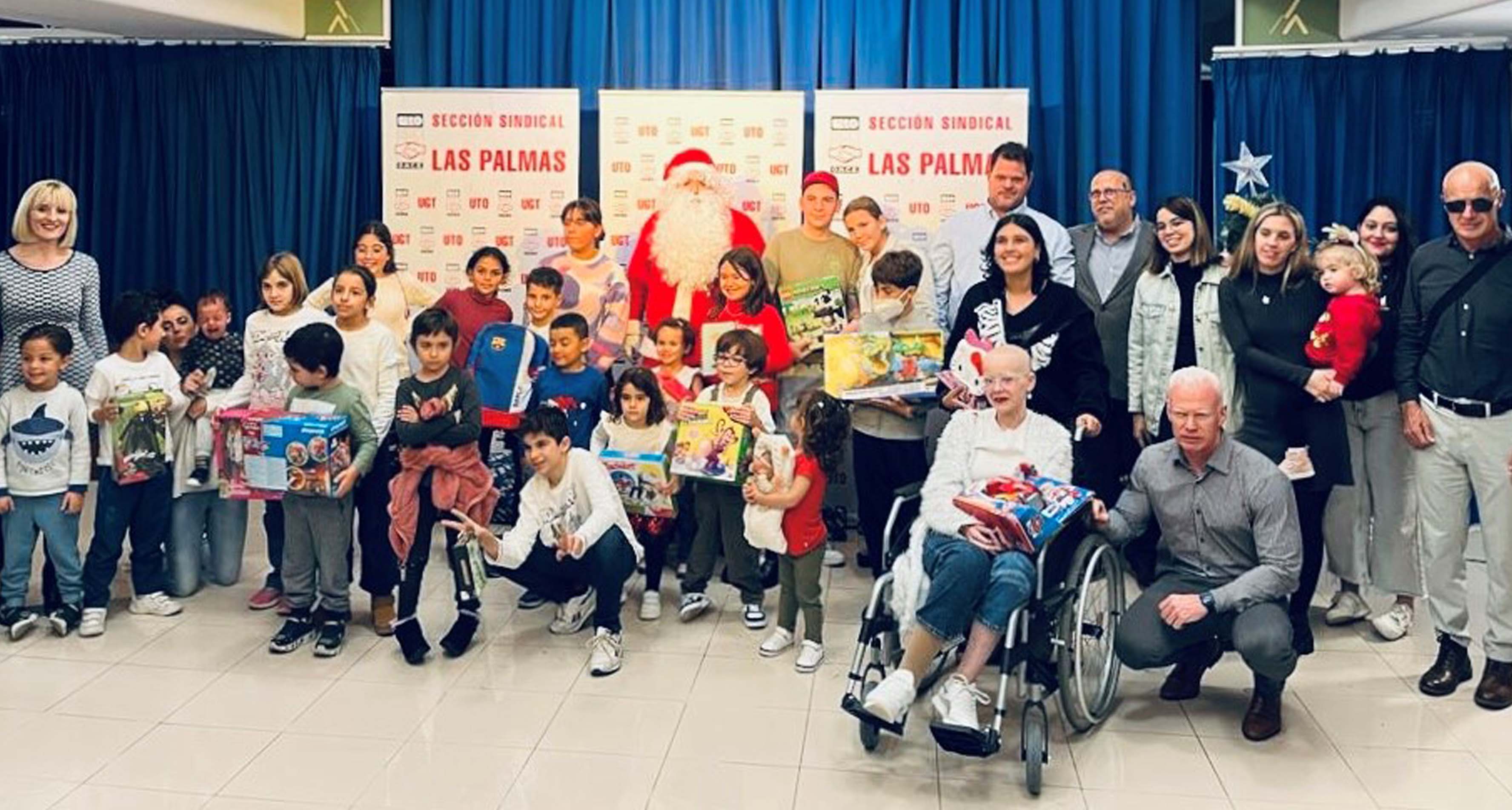 image UTO-UGT Las Palmas concluye su campaña solidaria 2023 rodeados de ilusión y esperanza