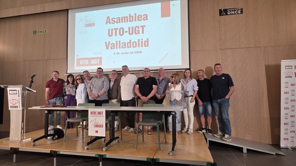 image Jesús Ángel Díez García revalida el apoyo de UTO-UGT en Valladolid, Palencia Y Segovia