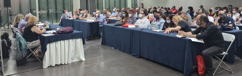 Constituidas las comisiones de trabajo en el 10º Congreso de UTO-UGT